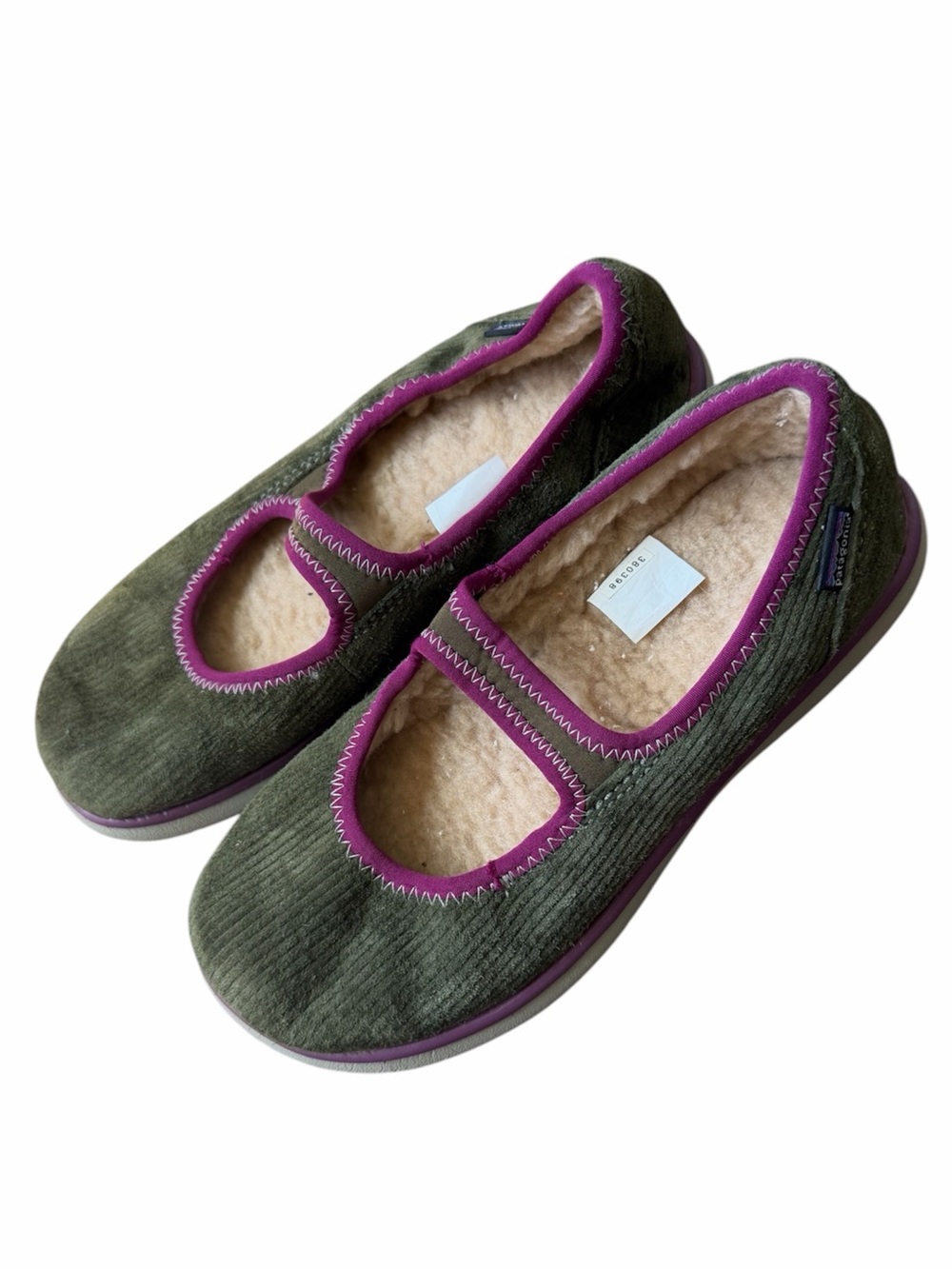 Patagonia Maui Jane Corduroy Mary Janes Seagrass
